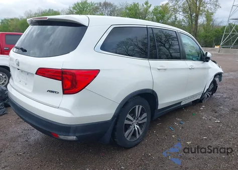 2016 Honda Pilot Ex-L из США, поврежденный, VIN 5FNYF6H57GB068134